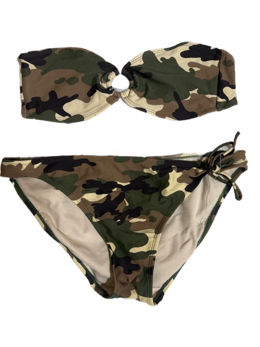 XHILARATION CAMOFLAUGE BIKINI